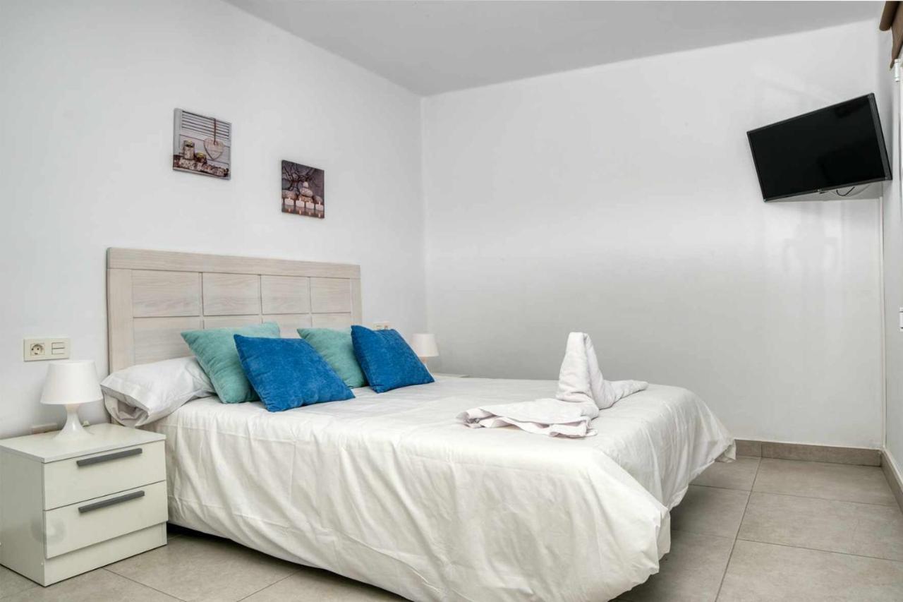Luminosa Vivienda Vacacional Con Vista A La Piscina Costa Teguise Luaran gambar